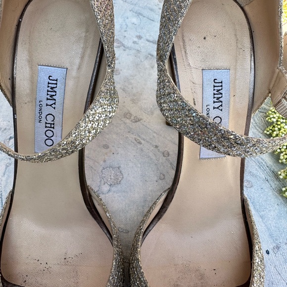 Jimmy Choo metallic heels - Picture 4 of 13